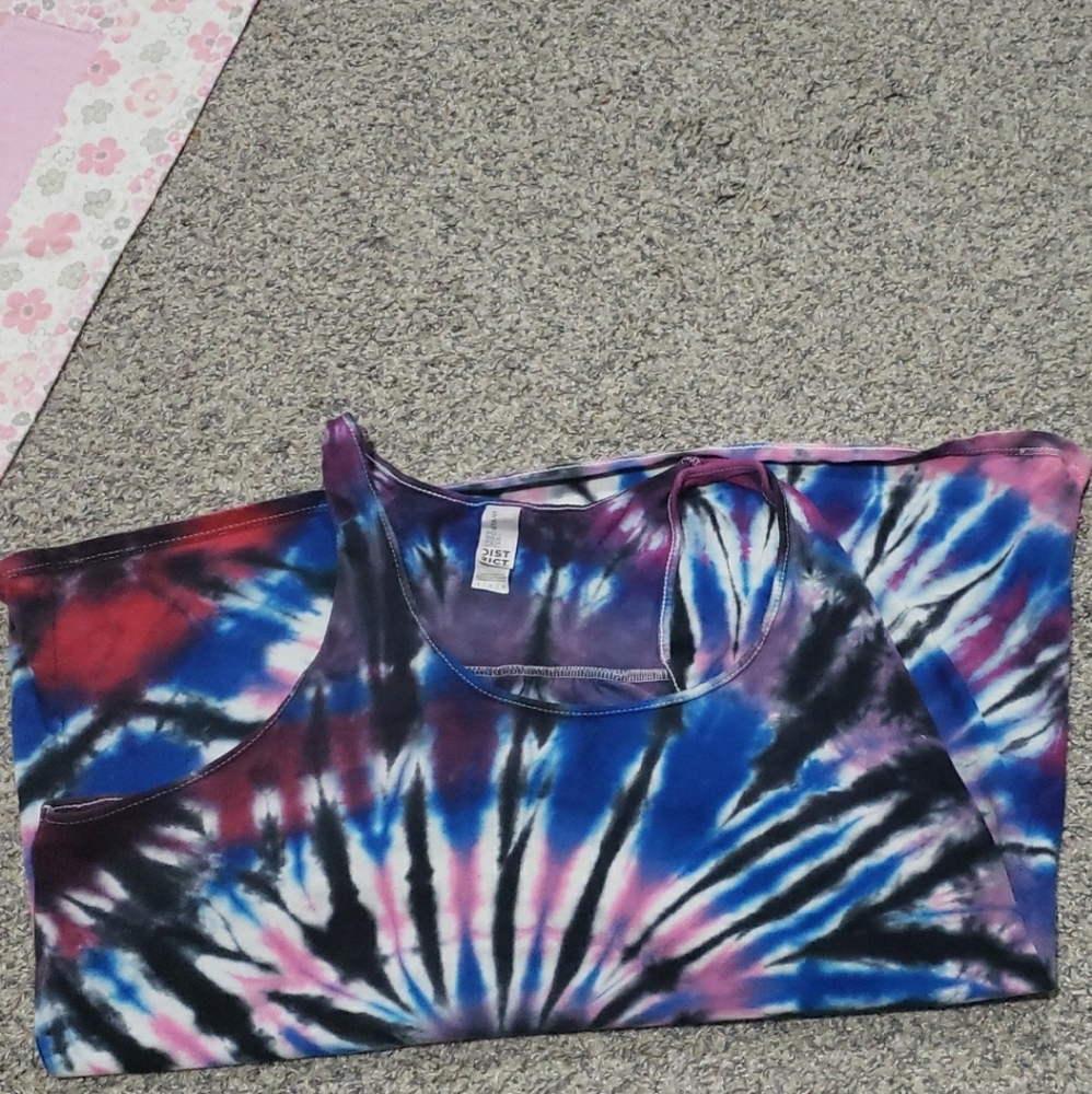 District Multicolor Tie-Dye Tee